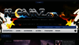 What N-gamz.com website looked like in 2018 (6 years ago)