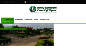 What Nmcn.gov.ng website looked like in 2018 (6 years ago)