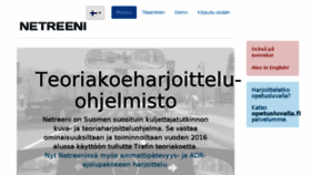 What Netreeni.fi website looked like in 2018 (6 years ago)