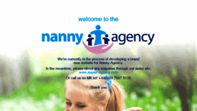What Nanny-agency.com website looked like in 2018 (6 years ago)