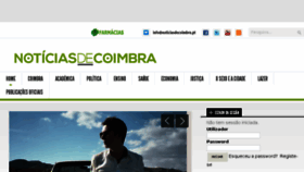 What Noticiasdecoimbra.pt website looked like in 2018 (6 years ago)