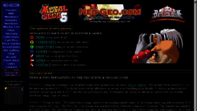 What Neo-geo.com website looked like in 2018 (6 years ago)
