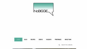 What Nobiggie.net website looked like in 2018 (6 years ago)