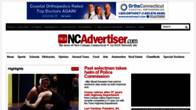 What Ncadvertiser.com website looked like in 2018 (6 years ago)