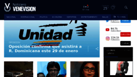 What Noticierovenevision.net website looked like in 2018 (6 years ago)