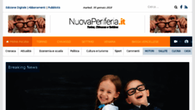 What Nuovaperiferia.it website looked like in 2018 (6 years ago)