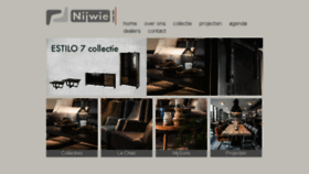 What Nijwie.nl website looked like in 2018 (6 years ago)