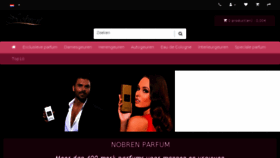 What Nobrenparfum.be website looked like in 2018 (6 years ago)
