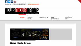 What Newsmg.com website looked like in 2018 (6 years ago)