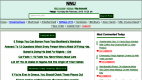 What Nnu.ng website looked like in 2018 (7 years ago)