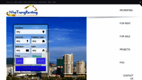 What Nhatrangrenting.com website looked like in 2018 (6 years ago)
