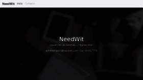 What Needwit.com website looked like in 2018 (6 years ago)