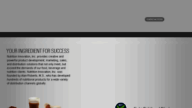 What Nutritioninnovation.com website looked like in 2018 (7 years ago)