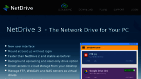 What Netdrive.net website looked like in 2018 (6 years ago)