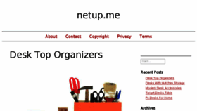 What Netup.me website looked like in 2018 (6 years ago)