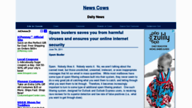 What Newscows.com website looked like in 2011 (12 years ago)