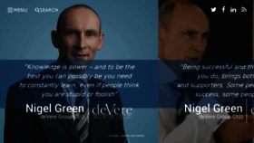 What Nigel-green.com website looked like in 2018 (6 years ago)