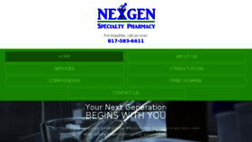 What Nexgenspecialtypharmacy.com website looked like in 2018 (6 years ago)