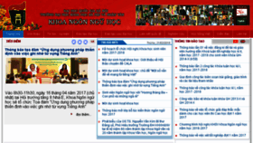 What Ngonnguhoc.org website looked like in 2018 (6 years ago)