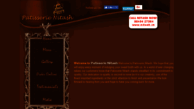 What Nitash.in website looked like in 2018 (6 years ago)
