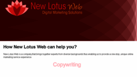 What Newlotusweb.com website looked like in 2018 (6 years ago)