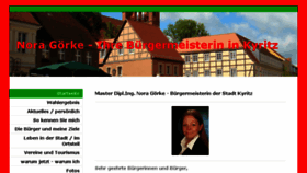 What Nora-goerke.de website looked like in 2018 (6 years ago)