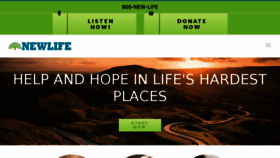 What Newlife.com website looked like in 2018 (6 years ago)