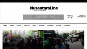 What Nusantaraline.com website looked like in 2018 (6 years ago)