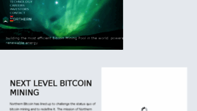 What Northernbitcoin.com website looked like in 2018 (6 years ago)
