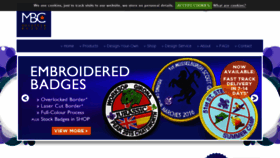 What Neckersandbadges.com website looked like in 2018 (6 years ago)