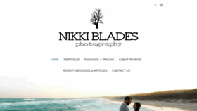 What Nikkibladesphotography.com.au website looked like in 2018 (6 years ago)