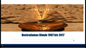 What Nostradamus-dimde.de website looked like in 2018 (6 years ago)
