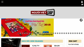 What Nguoivietshop.com website looked like in 2018 (6 years ago)