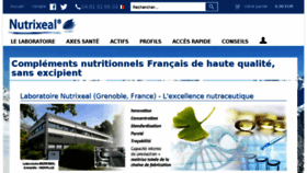 What Nutrixeal.eu website looked like in 2018 (6 years ago)