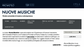 What Nuovemusiche.it website looked like in 2018 (6 years ago)