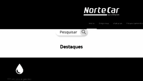 What Nortecar.com website looked like in 2018 (6 years ago)