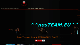 What Nosteam.eu website looked like in 2018 (6 years ago)