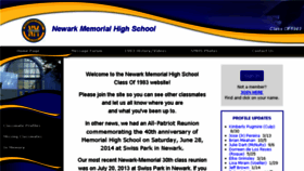 What Newarkmemorial83.com website looked like in 2018 (6 years ago)