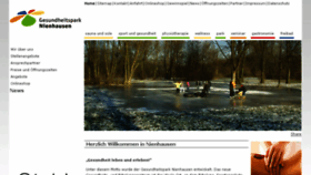 What Nienhausen.de website looked like in 2018 (6 years ago)