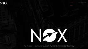 What Noxgroup.com website looked like in 2018 (6 years ago)