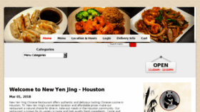 What Newyenjing.com website looked like in 2018 (6 years ago)