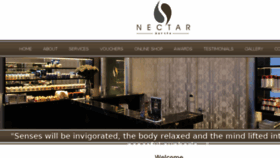 What Nectardayspa.com.au website looked like in 2018 (6 years ago)