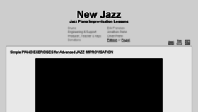 What Newjazz.dk website looked like in 2018 (6 years ago)