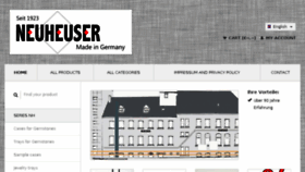 What Neuheuser-gmbh.de website looked like in 2018 (6 years ago)