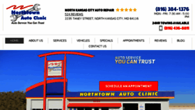 What Northtownautoclinic.com website looked like in 2018 (6 years ago)
