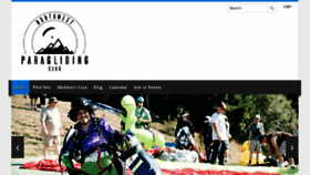 What Nwparagliding.com website looked like in 2018 (6 years ago)