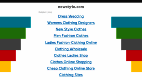 What Newstyle.com website looked like in 2018 (6 years ago)
