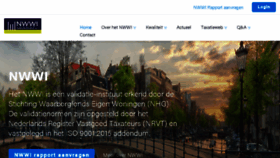What Nwwi.nl website looked like in 2018 (6 years ago)