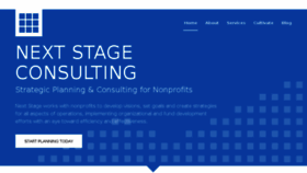 What Nextstage-consulting.com website looked like in 2018 (6 years ago)