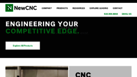 What Newcnc.com website looked like in 2018 (6 years ago)